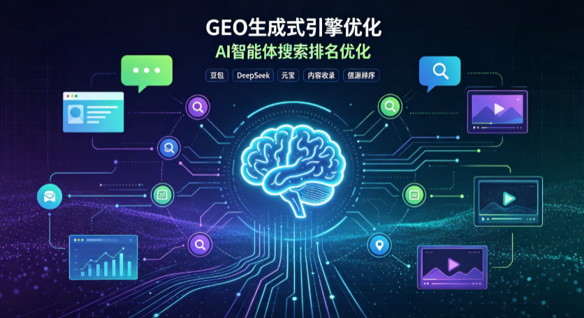 潮南区GEO 浪潮来袭：生成式引擎优化崛起，创作者争抢豆包、DeepSeek、元宝智能体流量入口